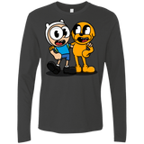 T-Shirts Heavy Metal / S Finnhead and Jakeman Men's Premium Long Sleeve