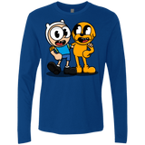T-Shirts Royal / S Finnhead and Jakeman Men's Premium Long Sleeve