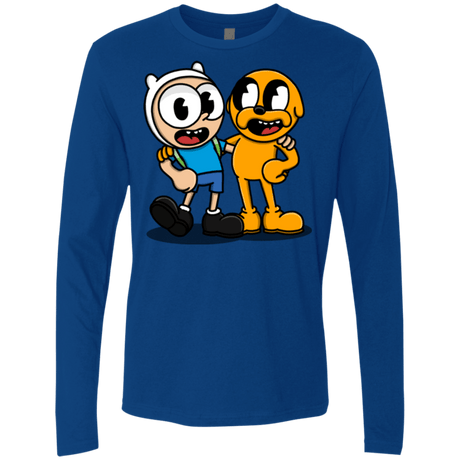 T-Shirts Royal / S Finnhead and Jakeman Men's Premium Long Sleeve