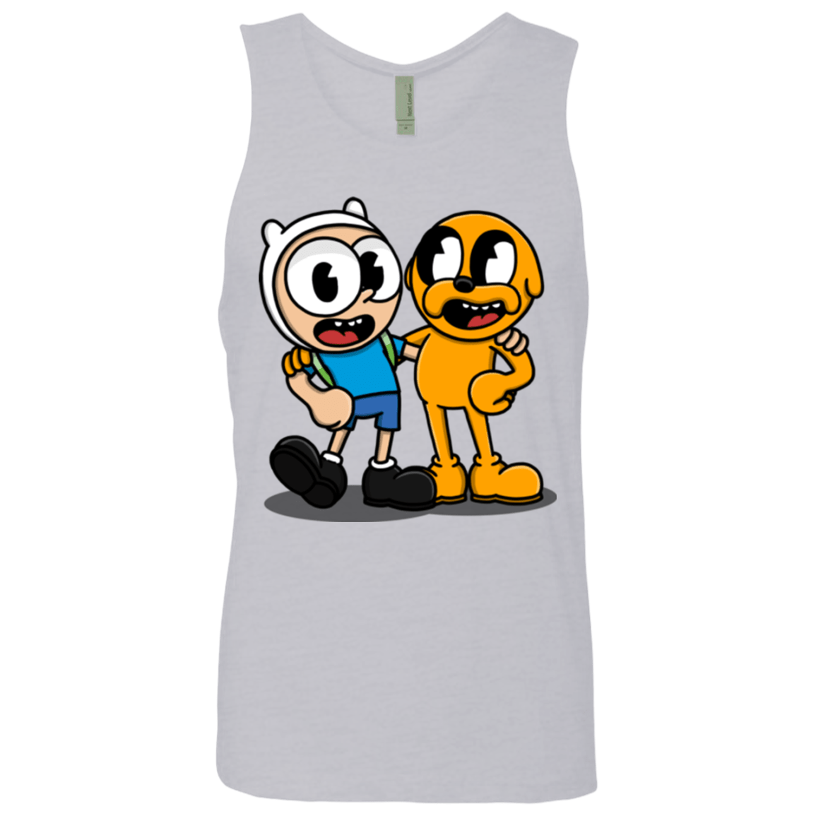 T-Shirts Heather Grey / S Finnhead and Jakeman Men's Premium Tank Top