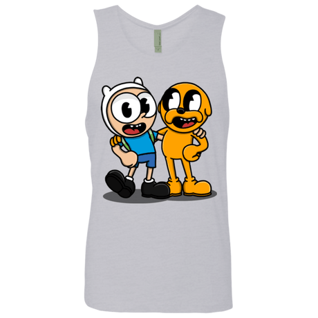 T-Shirts Heather Grey / S Finnhead and Jakeman Men's Premium Tank Top