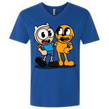 T-Shirts Royal / X-Small Finnhead and Jakeman Men's Premium V-Neck