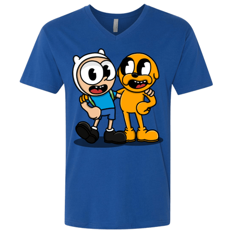 T-Shirts Royal / X-Small Finnhead and Jakeman Men's Premium V-Neck