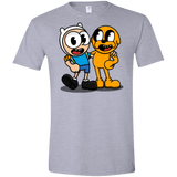 T-Shirts Sport Grey / X-Small Finnhead and Jakeman Men's Semi-Fitted Softstyle