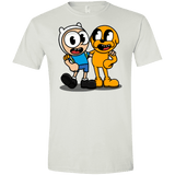 T-Shirts White / X-Small Finnhead and Jakeman Men's Semi-Fitted Softstyle