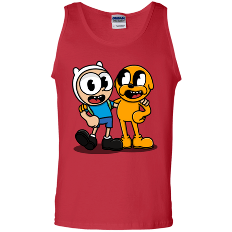 T-Shirts Red / S Finnhead and Jakeman Men's Tank Top