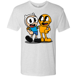 T-Shirts Heather White / S Finnhead and Jakeman Men's Triblend T-Shirt