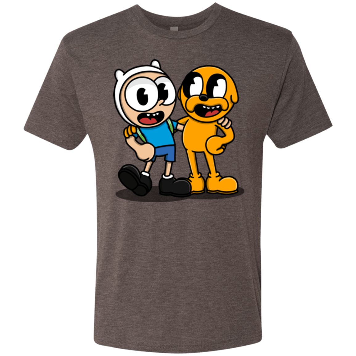 T-Shirts Macchiato / S Finnhead and Jakeman Men's Triblend T-Shirt