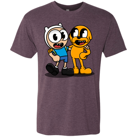 T-Shirts Vintage Purple / S Finnhead and Jakeman Men's Triblend T-Shirt