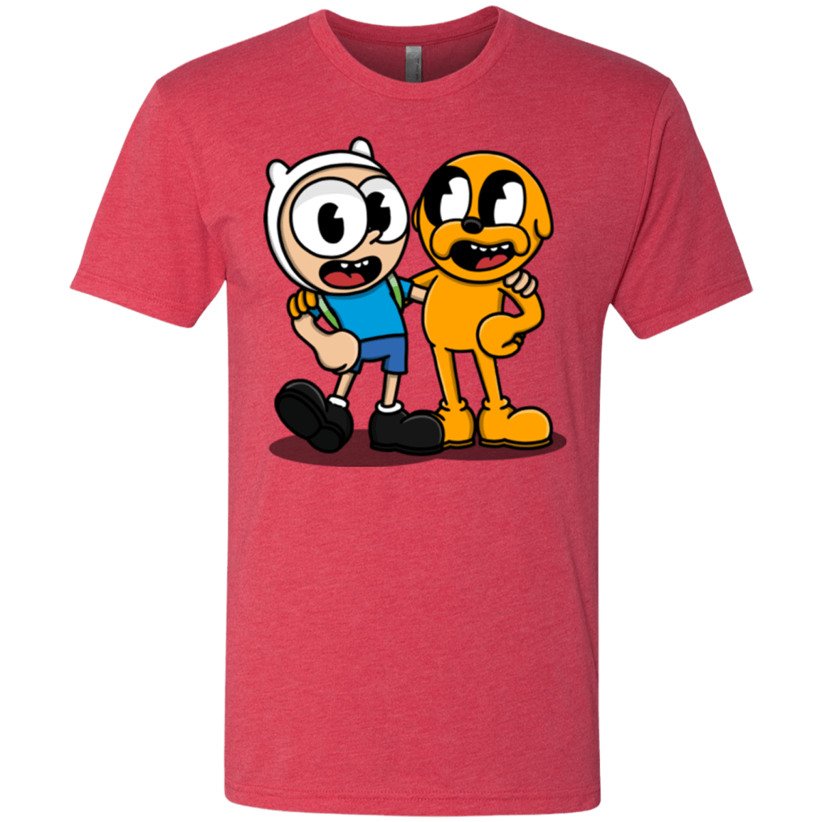 T-Shirts Vintage Red / S Finnhead and Jakeman Men's Triblend T-Shirt