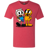 T-Shirts Vintage Red / S Finnhead and Jakeman Men's Triblend T-Shirt