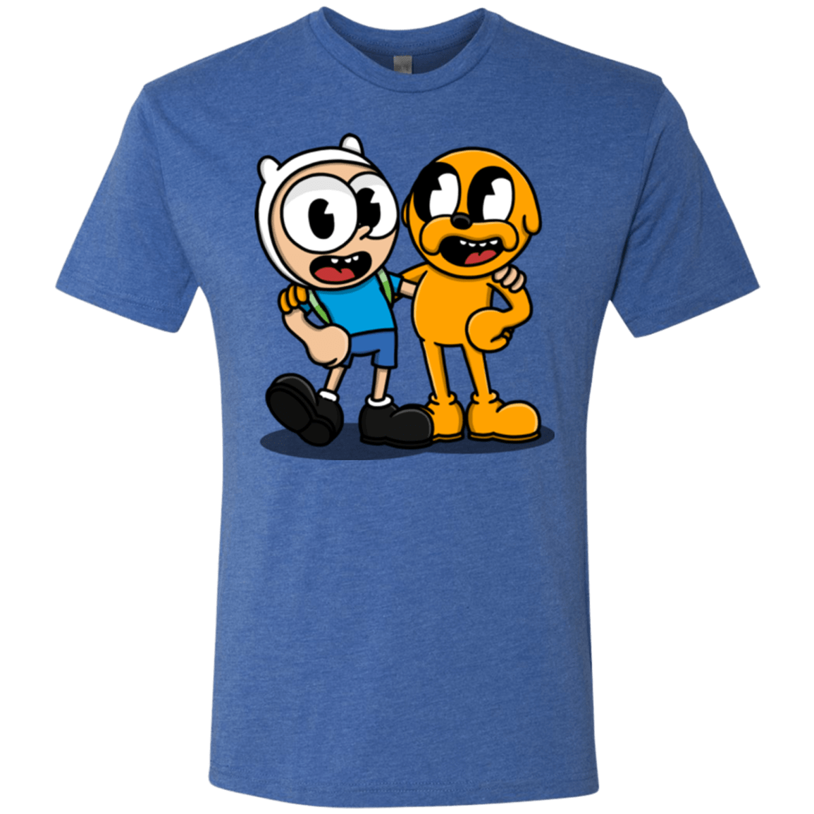 T-Shirts Vintage Royal / S Finnhead and Jakeman Men's Triblend T-Shirt