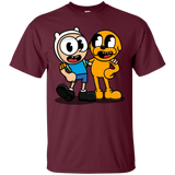 T-Shirts Maroon / S Finnhead and Jakeman T-Shirt