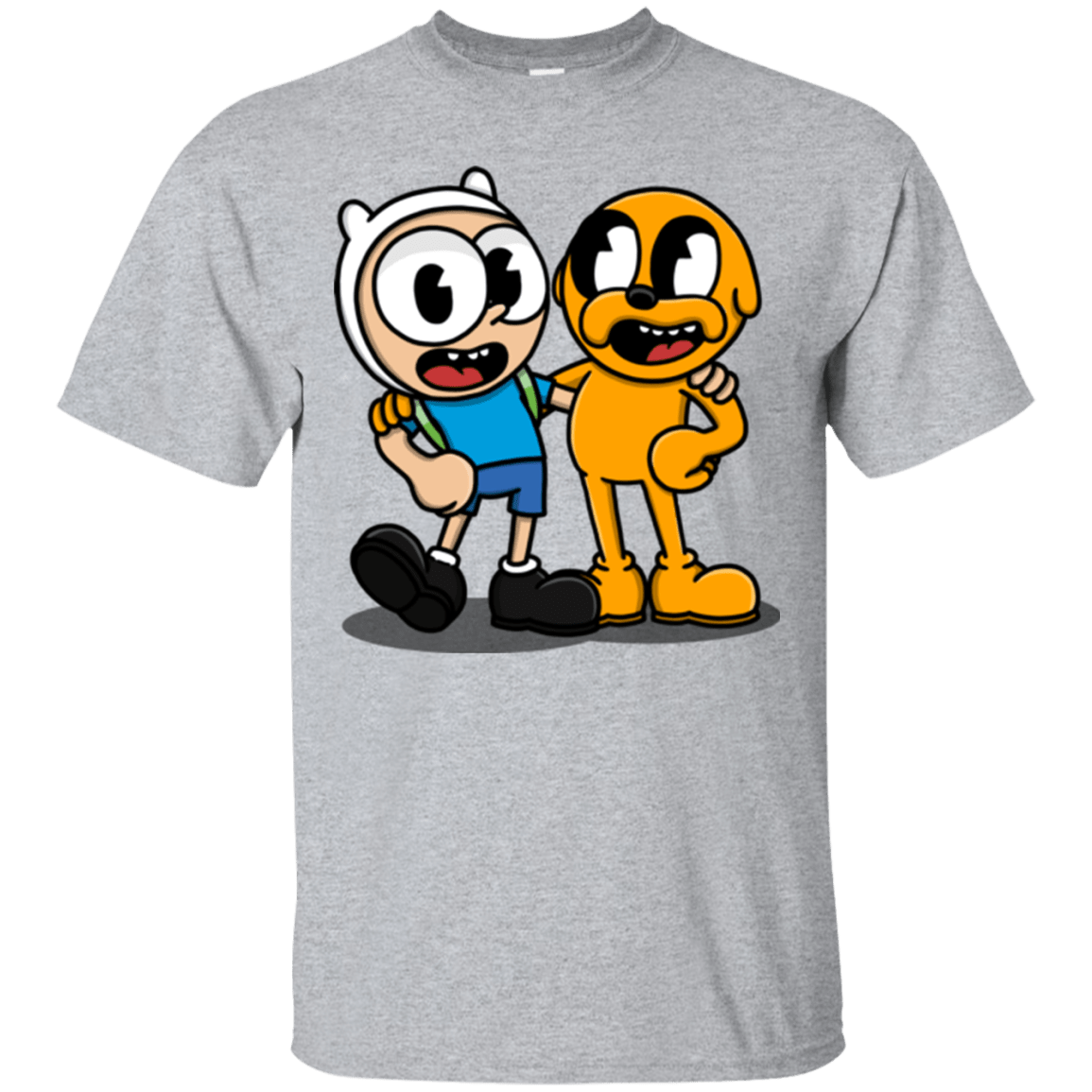 T-Shirts Sport Grey / S Finnhead and Jakeman T-Shirt