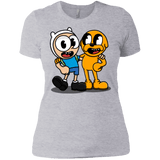 T-Shirts Heather Grey / X-Small Finnhead and Jakeman Women's Premium T-Shirt