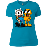 T-Shirts Turquoise / X-Small Finnhead and Jakeman Women's Premium T-Shirt