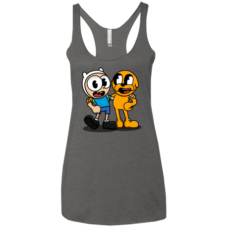 T-Shirts Premium Heather / X-Small Finnhead and Jakeman Women's Triblend Racerback Tank