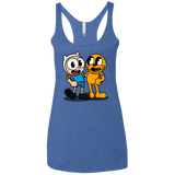 T-Shirts Vintage Royal / X-Small Finnhead and Jakeman Women's Triblend Racerback Tank