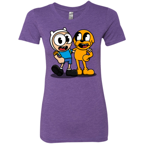 T-Shirts Purple Rush / S Finnhead and Jakeman Women's Triblend T-Shirt