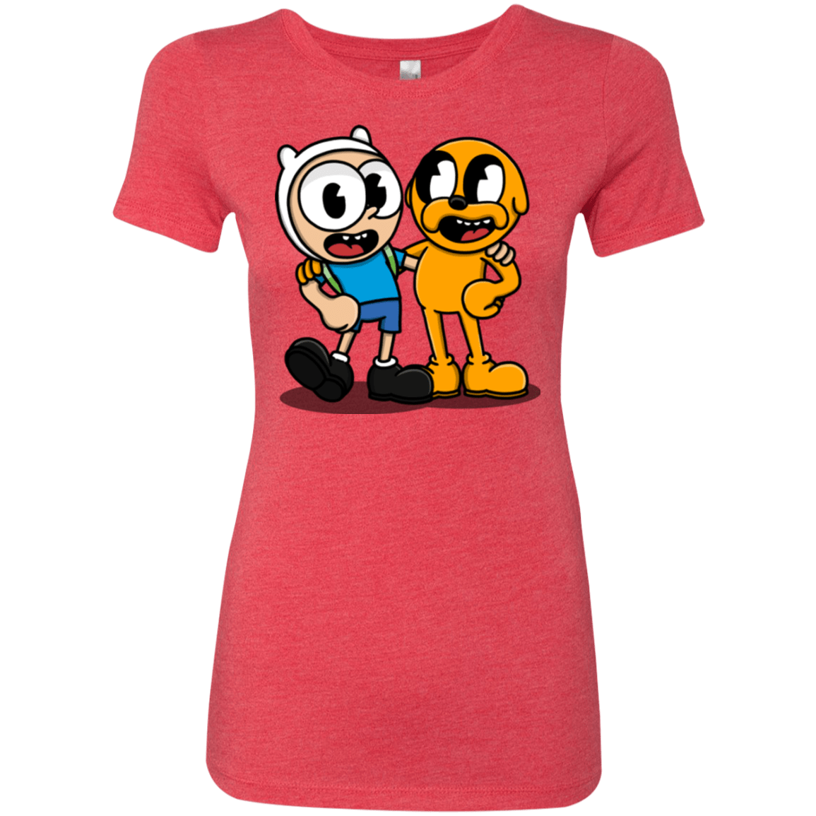 T-Shirts Vintage Red / S Finnhead and Jakeman Women's Triblend T-Shirt