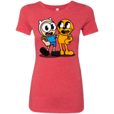 T-Shirts Vintage Red / S Finnhead and Jakeman Women's Triblend T-Shirt