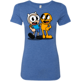 T-Shirts Vintage Royal / S Finnhead and Jakeman Women's Triblend T-Shirt