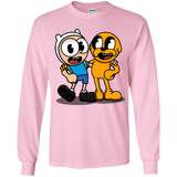 T-Shirts Light Pink / YS Finnhead and Jakeman Youth Long Sleeve T-Shirt