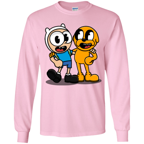 T-Shirts Light Pink / YS Finnhead and Jakeman Youth Long Sleeve T-Shirt