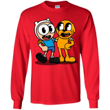 T-Shirts Red / YS Finnhead and Jakeman Youth Long Sleeve T-Shirt