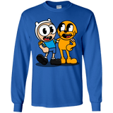 T-Shirts Royal / YS Finnhead and Jakeman Youth Long Sleeve T-Shirt