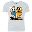 T-Shirts Heather White / YXS Finnhead and Jakeman Youth Triblend T-Shirt