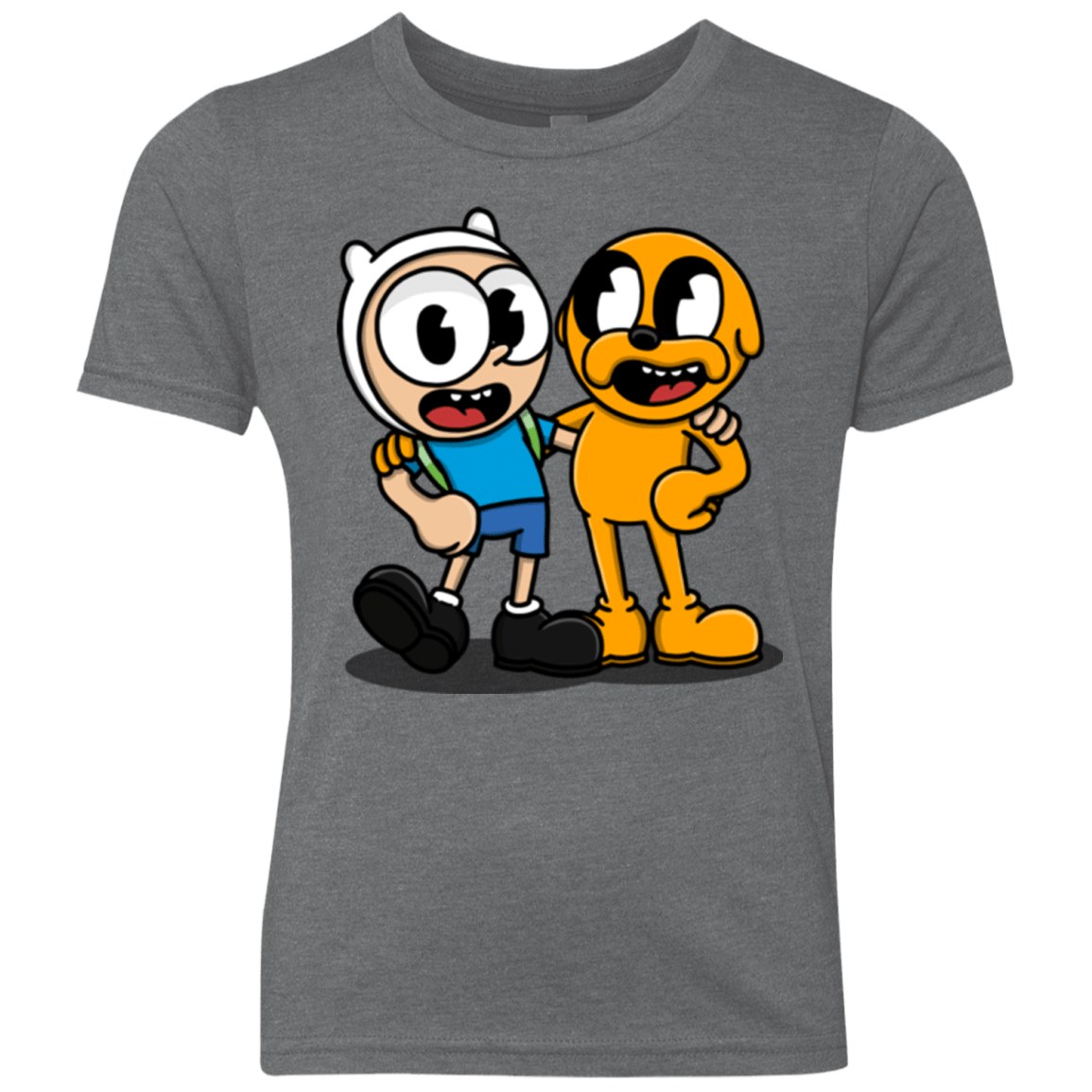 T-Shirts Premium Heather / YXS Finnhead and Jakeman Youth Triblend T-Shirt