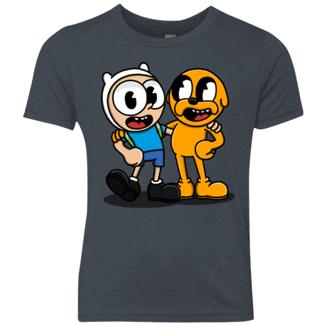 T-Shirts Vintage Navy / YXS Finnhead and Jakeman Youth Triblend T-Shirt