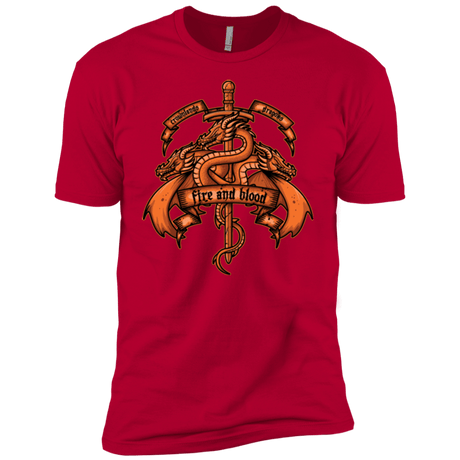 T-Shirts Red / YXS FIRE AND BLOOD Boys Premium T-Shirt