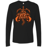 T-Shirts Black / Small FIRE AND BLOOD Men's Premium Long Sleeve