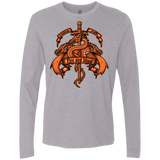 T-Shirts Heather Grey / Small FIRE AND BLOOD Men's Premium Long Sleeve