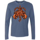 T-Shirts Indigo / Small FIRE AND BLOOD Men's Premium Long Sleeve