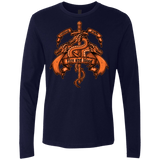 T-Shirts Midnight Navy / Small FIRE AND BLOOD Men's Premium Long Sleeve