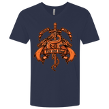T-Shirts Midnight Navy / X-Small FIRE AND BLOOD Men's Premium V-Neck