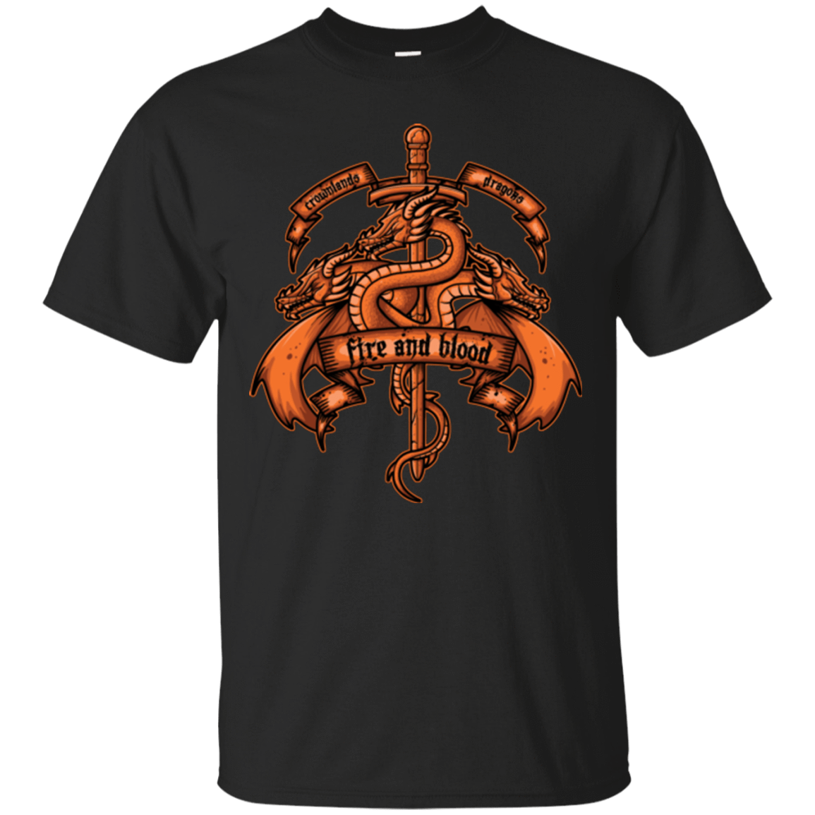 T-Shirts Black / Small FIRE AND BLOOD T-Shirt