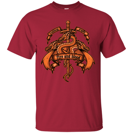 T-Shirts Cardinal / Small FIRE AND BLOOD T-Shirt