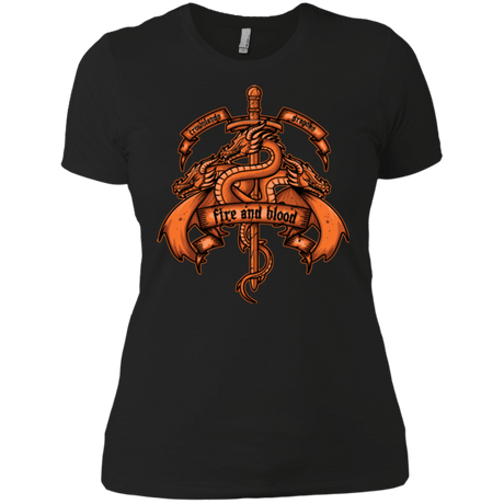 T-Shirts Black / X-Small FIRE AND BLOOD Women's Premium T-Shirt