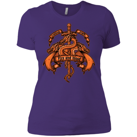 T-Shirts Purple / X-Small FIRE AND BLOOD Women's Premium T-Shirt