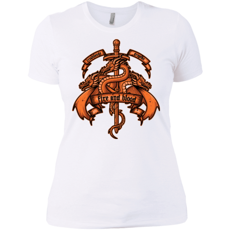 T-Shirts White / X-Small FIRE AND BLOOD Women's Premium T-Shirt