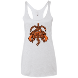 T-Shirts Heather White / X-Small FIRE AND BLOOD Women's Triblend Racerback Tank