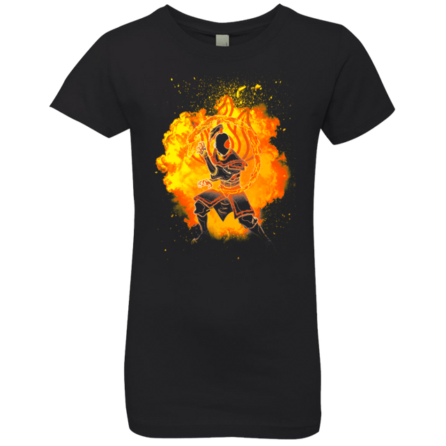 T-Shirts Black / YXS Fire Bender Soul Girls Premium T-Shirt