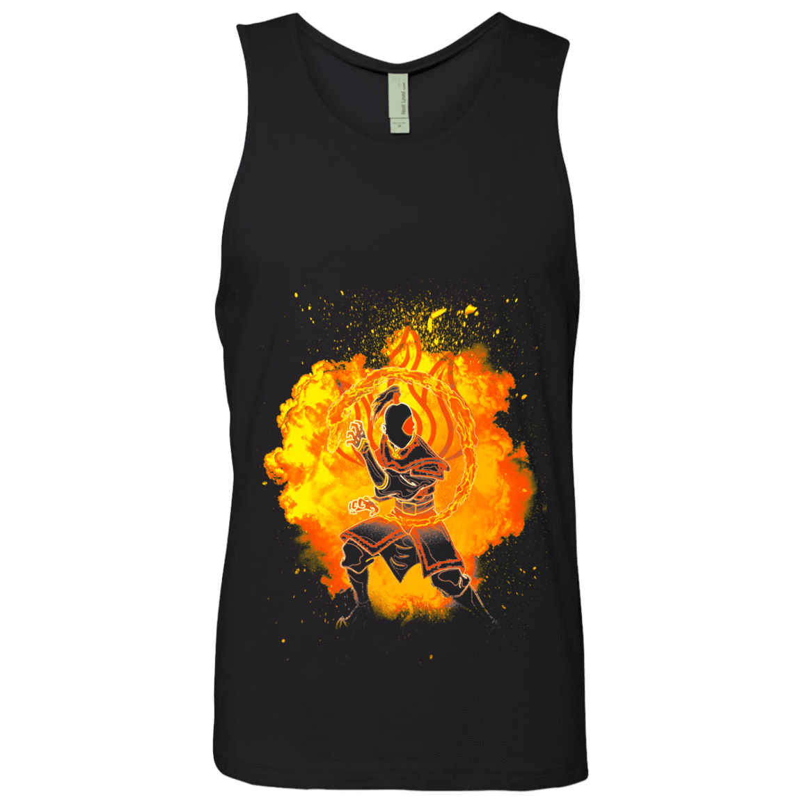 T-Shirts Black / S Fire Bender Soul Men's Premium Tank Top