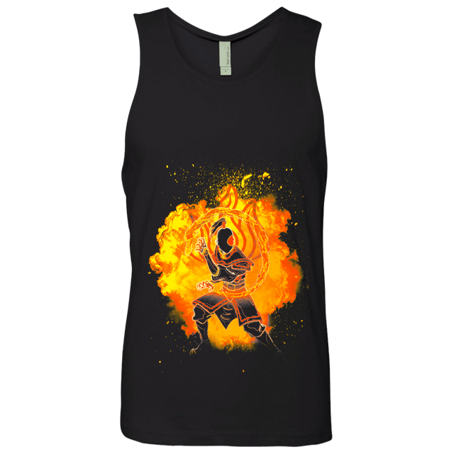 T-Shirts Black / S Fire Bender Soul Men's Premium Tank Top