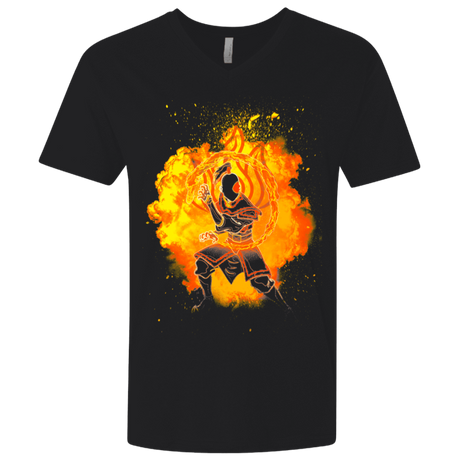 T-Shirts Black / X-Small Fire Bender Soul Men's Premium V-Neck