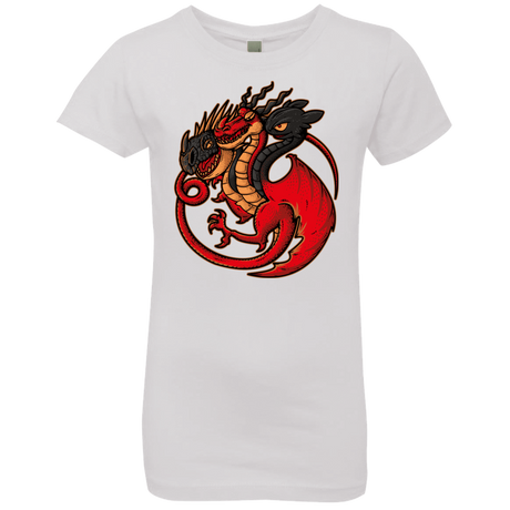 T-Shirts White / YXS FIRE BLOOD AND TRAINING Girls Premium T-Shirt